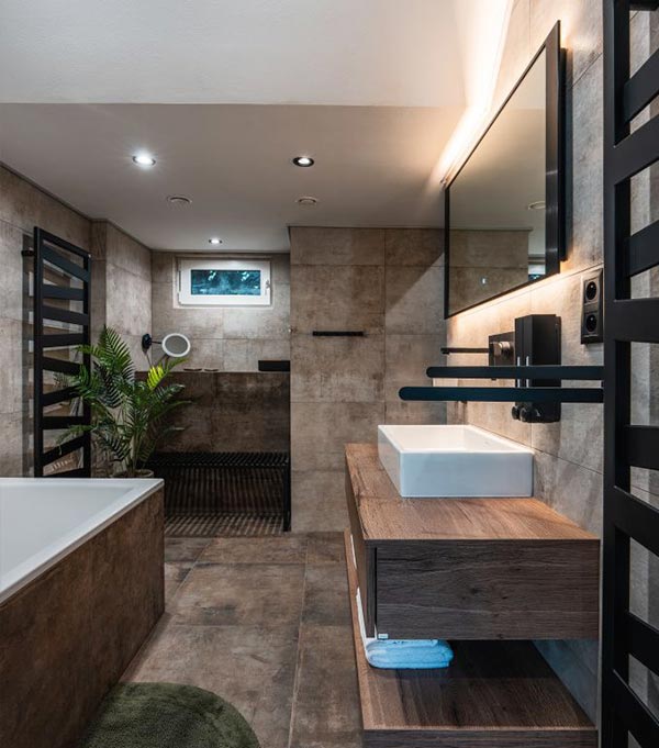 Velká terasa s pergolou